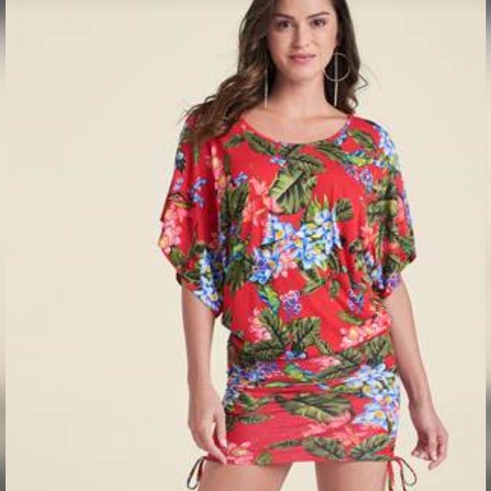 NWOT Lascana for Venus Printed convertible dress XS in Ted Multi